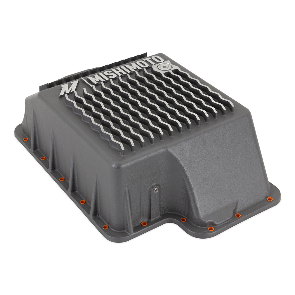 Mishimoto MMTP-F2D-89 Aluminum Transmission Pan fits Ford E4OD/4R100/5R110 Transmissions  MMTP-F2D-89