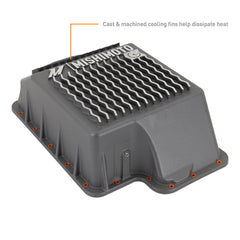 Mishimoto MMTP-F2D-89 Aluminum Transmission Pan fits Ford E4OD/4R100/5R110 Transmissions  MMTP-F2D-89