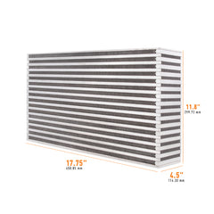 Mishimoto MMUIC-18 Universal Air-to-Air Race Intercooler Core  MMUIC-18