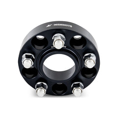 Mishimoto MMWS-010-250BK Wheel Spacers 5x120 67.1 Center Bore M14x1.25 25mm Thick Black  MMWS-010-250BK