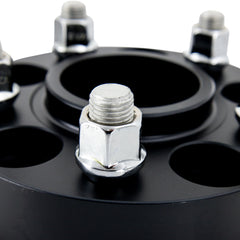 Mishimoto MMWS-001-450BK Wheel Spacers 5X114.3 70.5mm Center Bore M14 X 1.5 1.75-in Thick Black  MMWS-001-450BK
