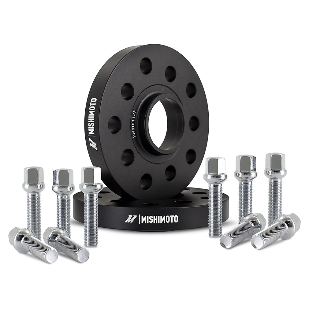 Mishimoto MMWS-009-200BK Wheel Spacers 5x100 / 5x112 57.1 Center Bore M14x1.5 20mm Thick Black  MMWS-009-200BK
