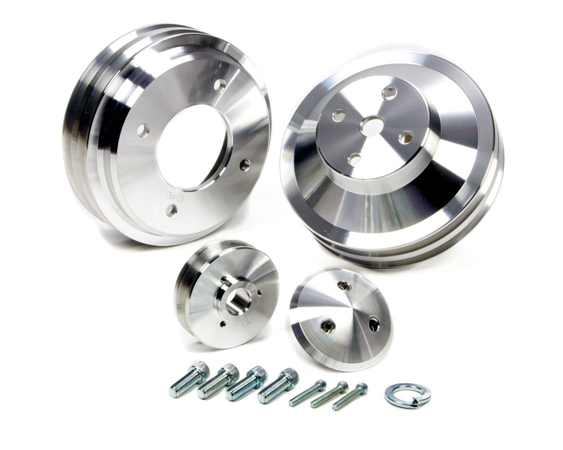 MARCH PERFORMANCE,13030,70-78 BB Pontiac 3pcs Pulley Set
