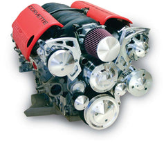 MARCH PERFORMANCE,20065,Serpentine Kit LS2 & LS7 LS1 Corvette