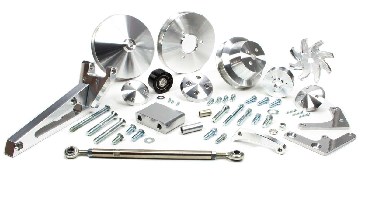 MARCH PERFORMANCE,20580,BBC Outward Mount Serpentine Pulley Kit