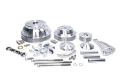MARCH PERFORMANCE,22043,GM SB LWP ALT MID Mount Hi Flow Pulley Kit