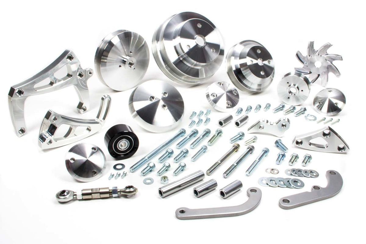 MARCH PERFORMANCE,22072,SBC LWP Serpentine Conv. Kit