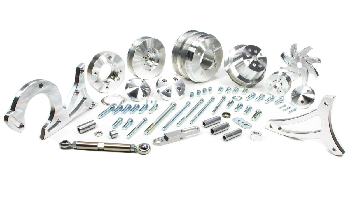 MARCH PERFORMANCE,30165,65-69 SB Ford Serpentine Pulley Conversion Kit