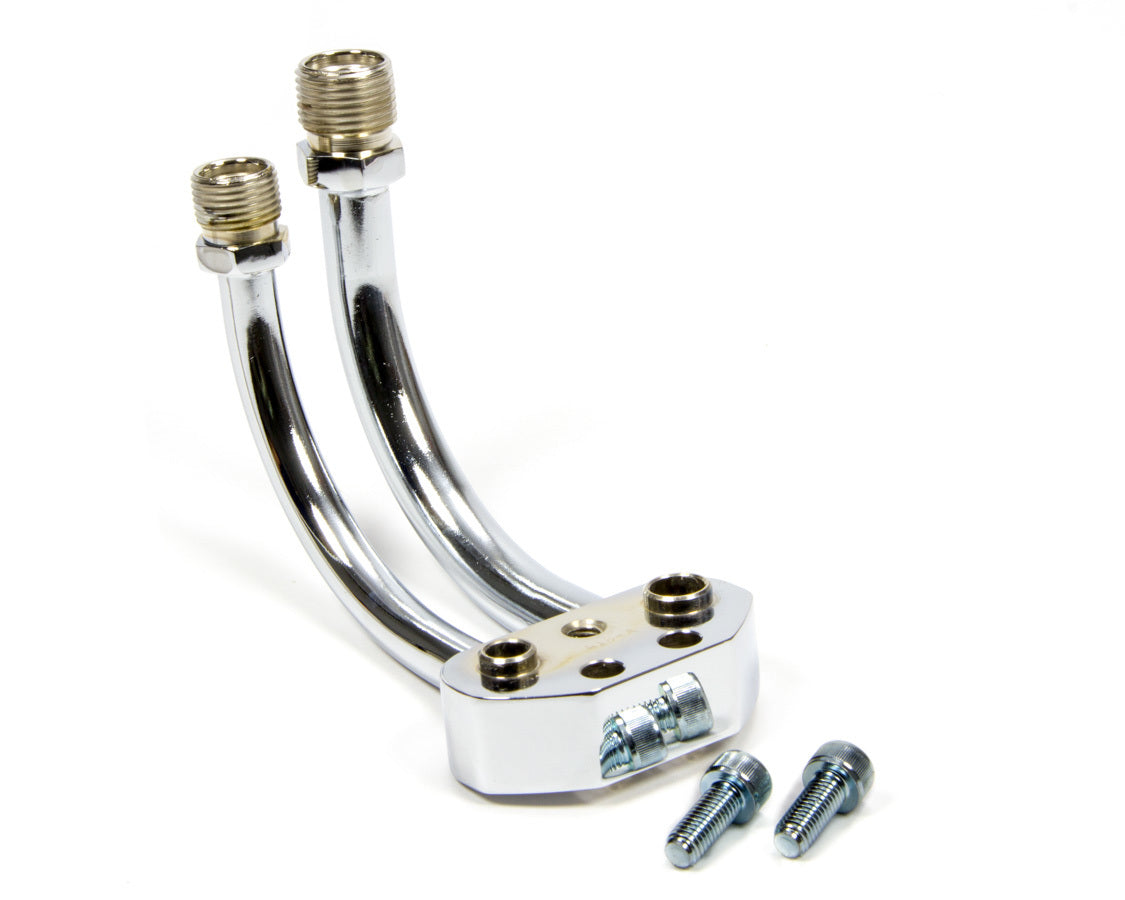 MARCH PERFORMANCE,418-06,A/C Line Manifold Chrome