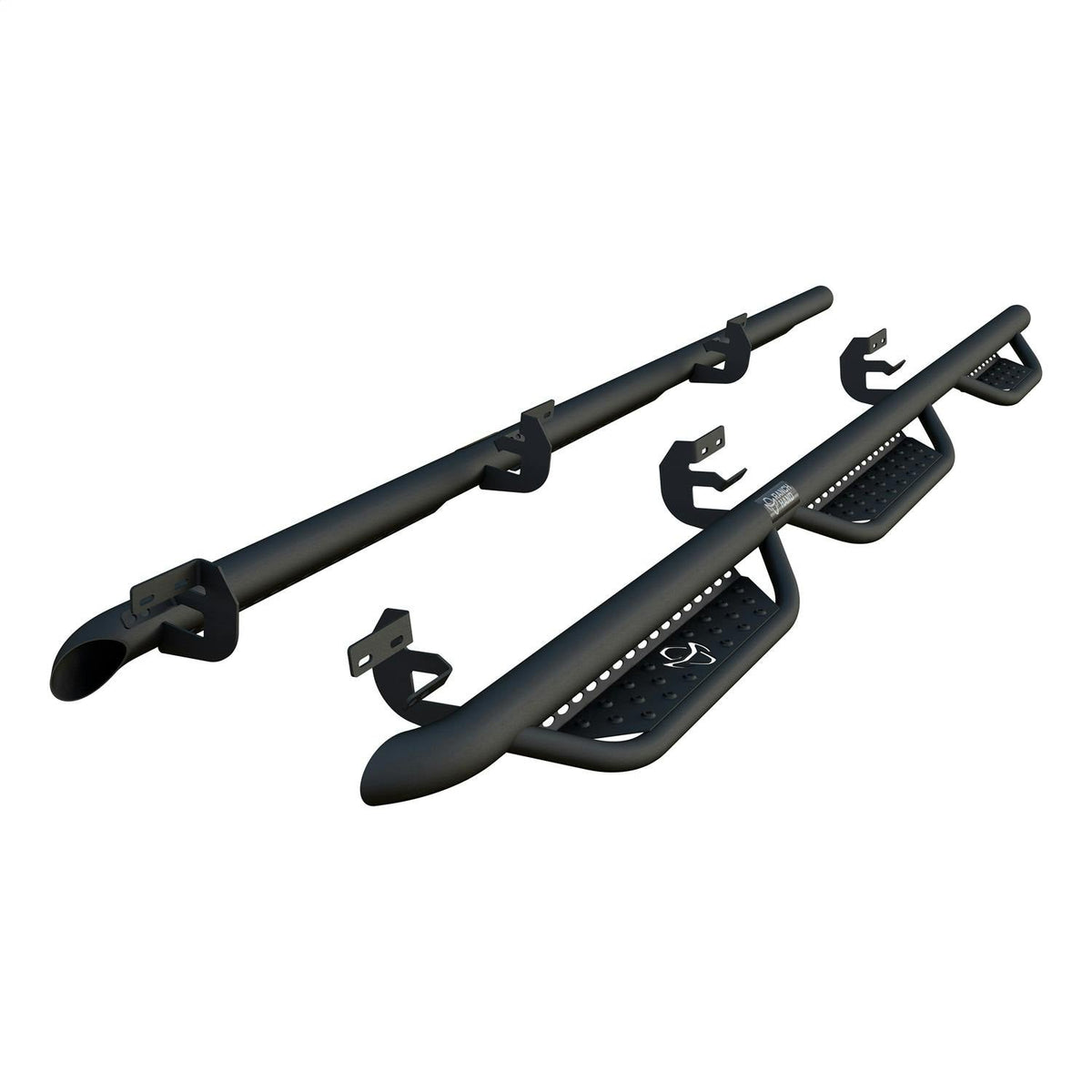 Ranch Hand MRSD101M6B6S Ranch Hand Midnight Carbide Black Steel Running Steps