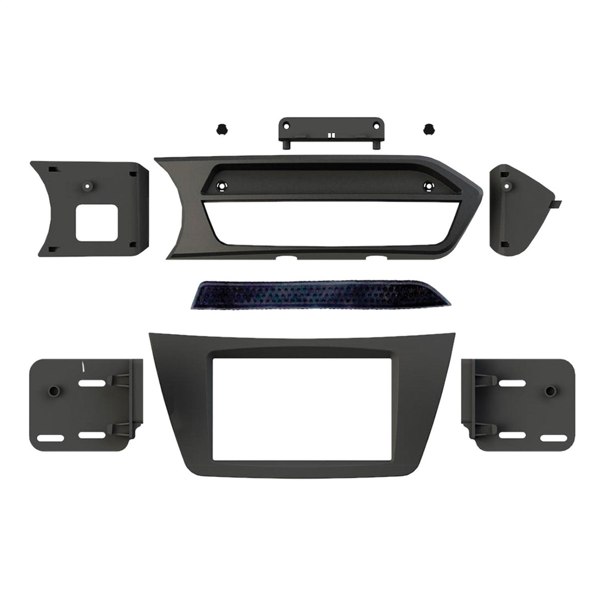 Scosche MZ2353B Custom Fit ISO Double DIN Dash Kit