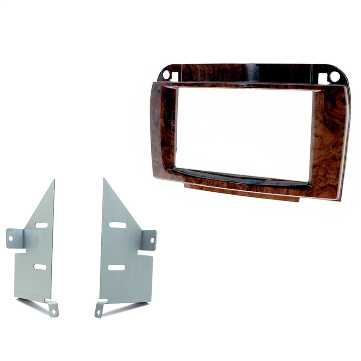 Scosche MZ2355DDB Custom Fit ISO Double DIN Dash Kit