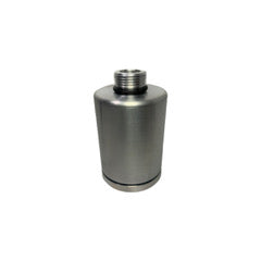 McLeod 139435B Billet remote mount reservoir w/bracket for Wilwood m/cyl - Black Anodized