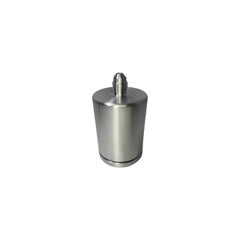 McLeod 139425B Billet screw in reservoir for Wilwood m/cyl - Black Anodized