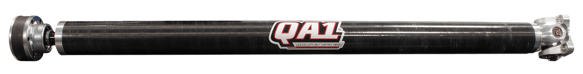 QA1 JJ-21221 Driveshaft, CF, Mustang, GT,18-19, MT 3.3 inch, Flange Front, CVJ Rear