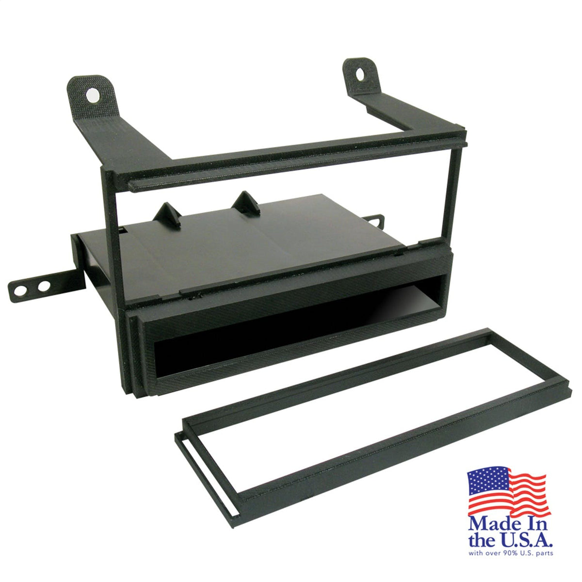 Scosche NN1491B Custom Fit DIN w/Molded Pocket Dash Kit