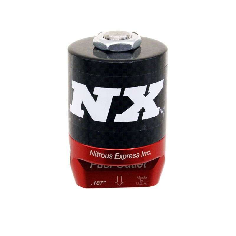 NITROUS EXPRESS Lightning Stage 6 Gas Solenoid- .187in Orific 15201L