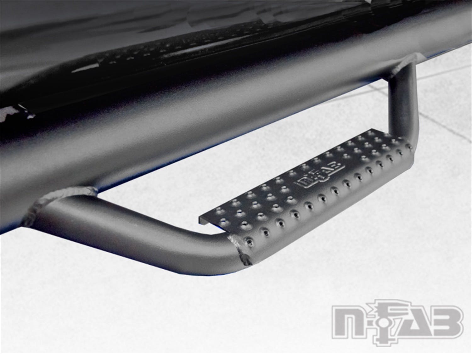 N-FAB J9746-TX Nerf Step, Textured Black