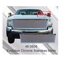 DISCONTINUED - Paramount Automotive Evolution Chrome Stainless Steel Wire Mesh Replacement Grille 46-0608