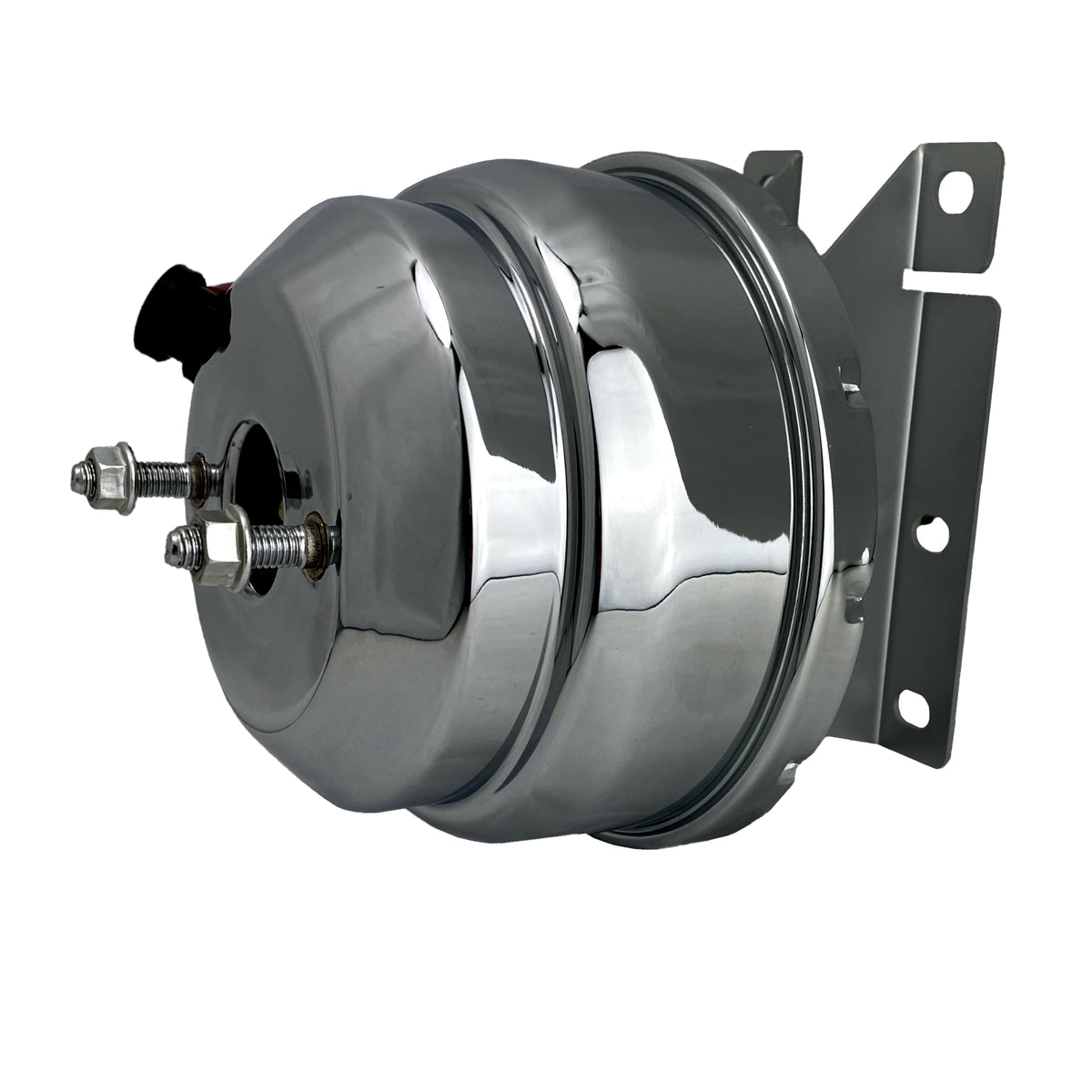 LEED Brakes 8 in. Dual Diaphragm Power Brake Booster Kit, Chrome PBKT6011