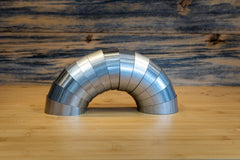 MBRP Exhaust T304 Stainless steel 3" diameter 180 Degree Pie Cut Kit PN. PC15197