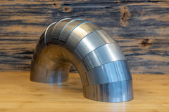 MBRP Exhaust T304 Stainless steel 5" diameter 180 Degree Pie Cut Kit PN. PC15214