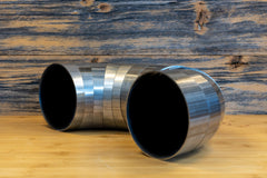 MBRP Exhaust T304 Stainless steel 5" diameter 180 Degree Pie Cut Kit PN. PC15214