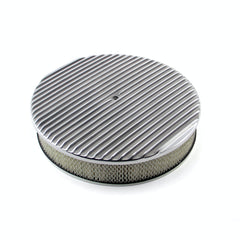 Speedmaster PCE104.1017 14 Classic Finned Aluminum Air Cleaner Kit with 3 Element