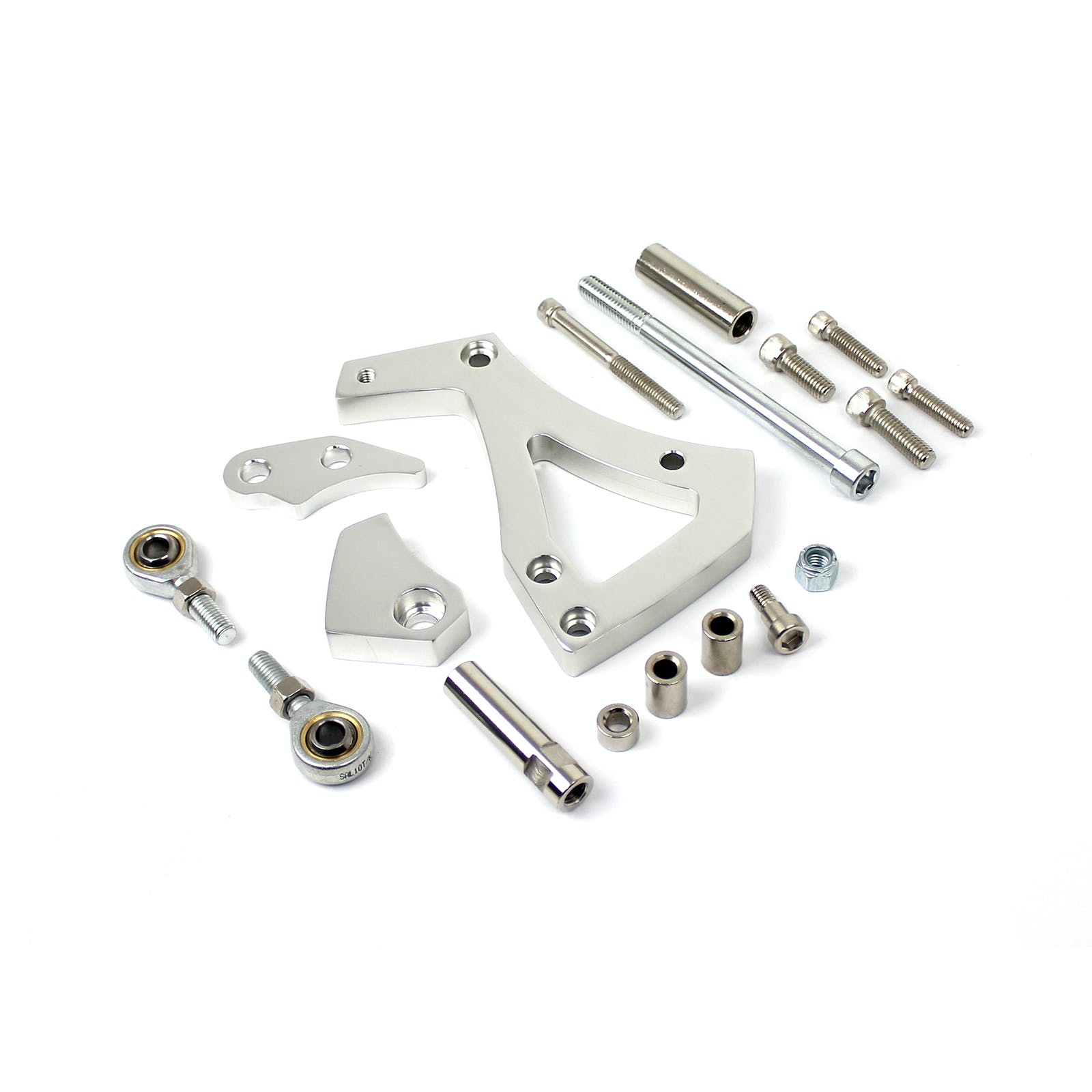 Speedmaster PCE232.1017 Aluminum Alternator Bracket Kit Polished