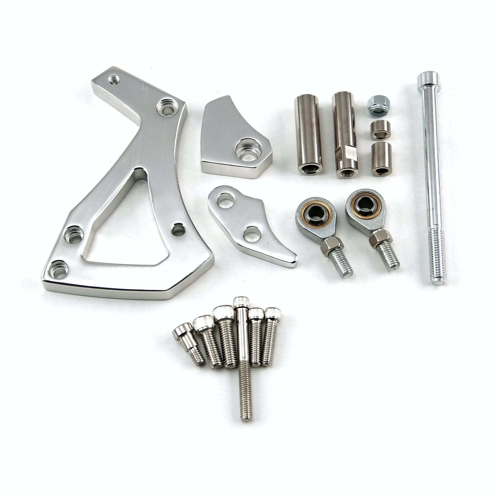 Speedmaster PCE232.1017 Aluminum Alternator Bracket Kit Polished