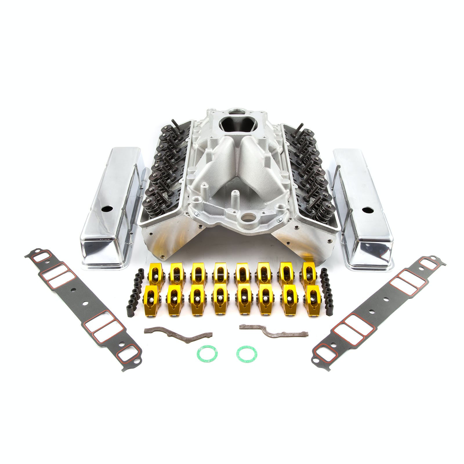 Speedmaster PCE435.1009 Angle Plug Solid Roller CNC Cylinder Head Top End Engine Combo Kit