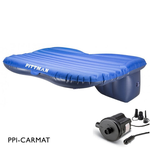 Pittman Outdoors PPI-CARMAT Inflatable Rear Seat Air Mattress Mid-Size. Fits Jeeps, Car, SUV ft. s &amp; Trucks