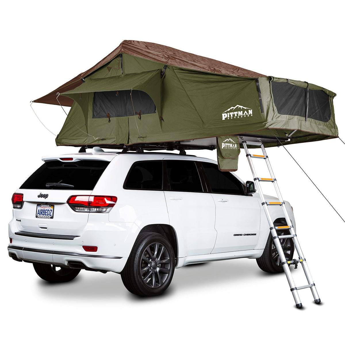 Pittman Outdoors PPI-TNT_MAX1.9GCB_CBG TNT_1.9MAX Series Tent, Green_Coffee Brown Trim