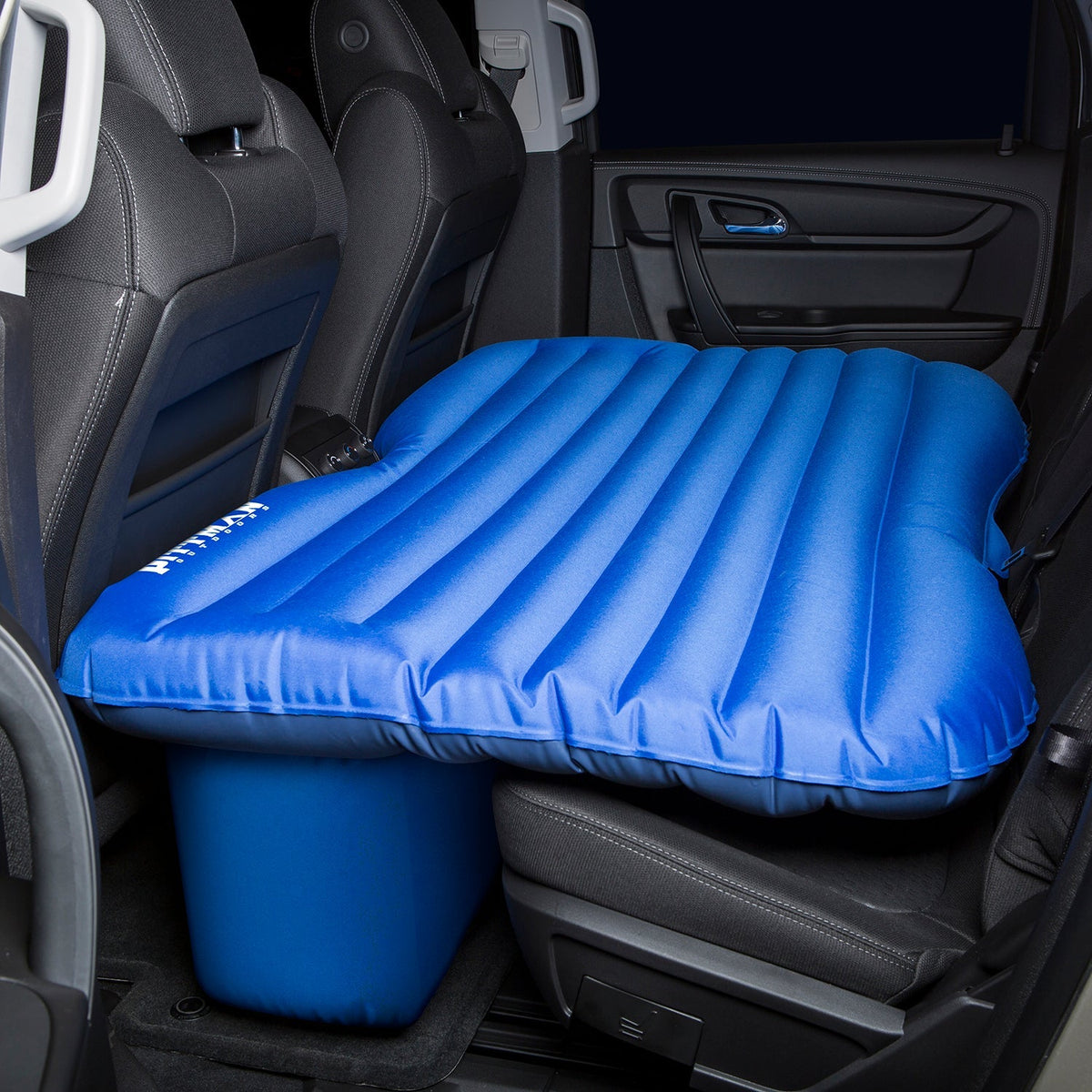 Pittman Outdoors PPI-BLU-TRKMAT Inflatable Rear Seat Air Mattress Full-Size. Fits SUV ft. s &amp; Full-size Trucks