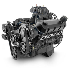 BluePrint Engines Blackout 632 ci Big Block GM style proseries engine - Dressed longblock w/ carb and Black pulley kit  PS6320CTFKB