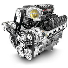BluePrint Engines 376 ci GM LS style proseries engine - dressed longblock with supercharger  PSLS3760SCTK