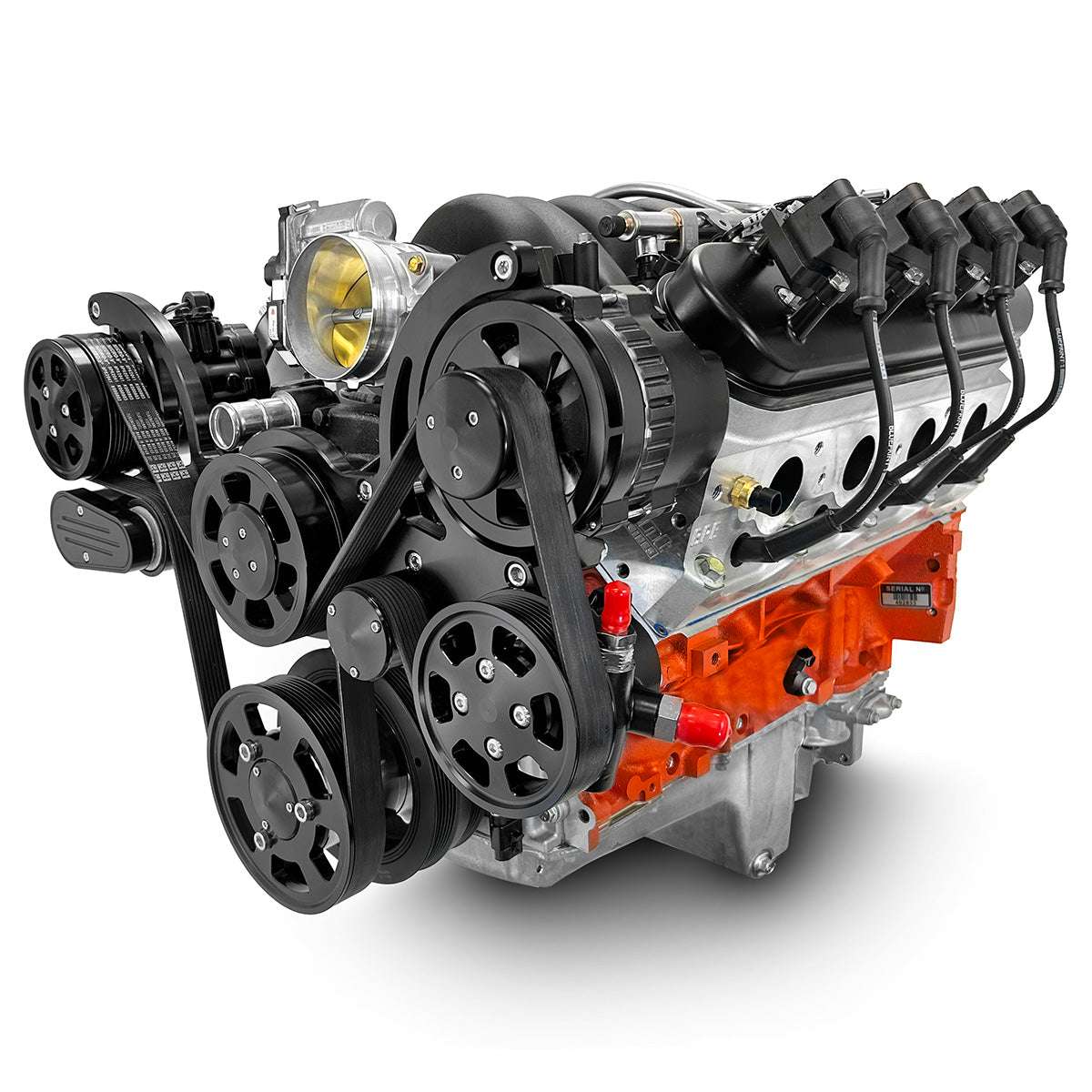 BluePrint Engines 427 ci GM LS style proseries engine - dressed longblock w/ EFI  PSLS4272CTFKB