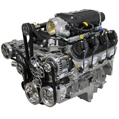 BluePrint Engines 427 ci GM LS style proseries engine - dressed longblock with supercharger  PSLS4272SCTKB