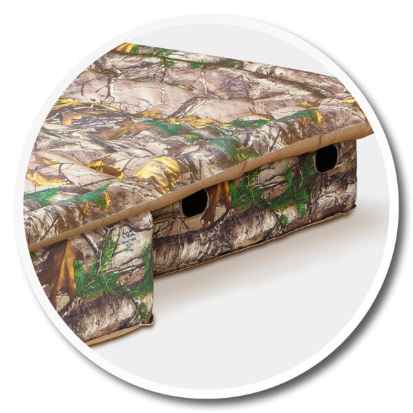 Pittman Outdoors PPI-405 AirBedz CAMO Mid Size 5.0 ft. -5.5 ft.  Short Bed w/ Built-in Recharge Battery Air Pump