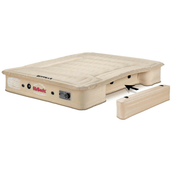 Pittman Outdoors PPI-502 AirBedz TAN Full Size 6 ft. -6.5 ft.  Short Bed w/ Built-in Rechargeable Battery AirPump