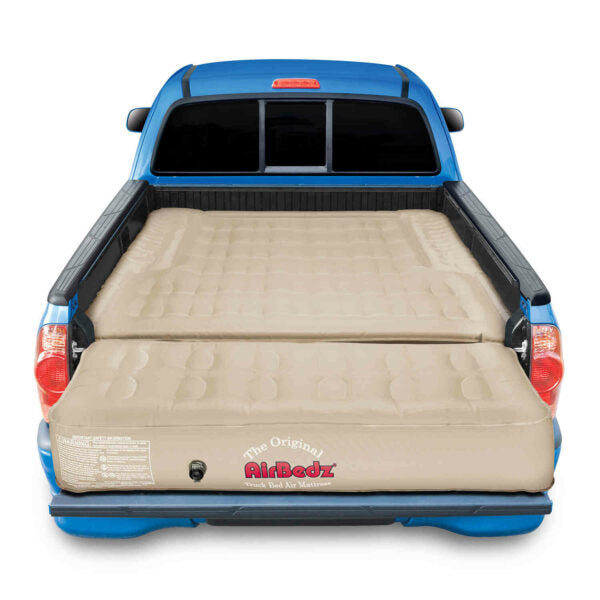 Pittman Outdoors PPI-505 AirBedz TAN Mid Size 5.0 ft. -5.5 ft.  Short Bed w/ Built-in Recharge Battery Air Pump