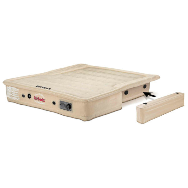 Pittman Outdoors PPI-505 AirBedz TAN Mid Size 5.0 ft. -5.5 ft.  Short Bed w/ Built-in Recharge Battery Air Pump