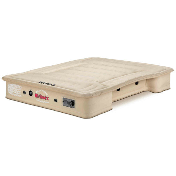 Pittman Outdoors PPI-501 AirBedz TAN Full Size 8.0 ft.  Long Bed with Built-in Rechargeable Battery Air Pump