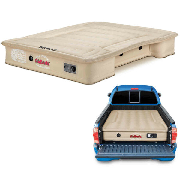 Pittman Outdoors PPI-501 AirBedz TAN Full Size 8.0 ft.  Long Bed with Built-in Rechargeable Battery Air Pump