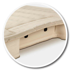 Pittman Outdoors PPI-503 AirBedz TAN Mid Size 6.0 ft. -6.5 ft.  Short Bed w/ Built-in Recharge Battery Air Pump