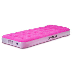 Pittman Outdoors PPI-PNK_KIDMAT Pittman Twin Kid ft. s Mattress with Portable Electric AC Powered Air Pump
