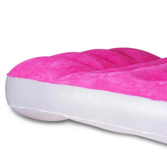 Pittman Outdoors PPI-PNK_KIDMAT Pittman Twin Kid ft. s Mattress with Portable Electric AC Powered Air Pump