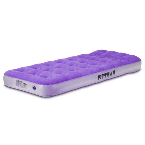 Pittman Outdoors PPI-PPL_KIDMAT Pittman Twin Kid ft. s Mattress with Portable Electric AC Powered Air Pump