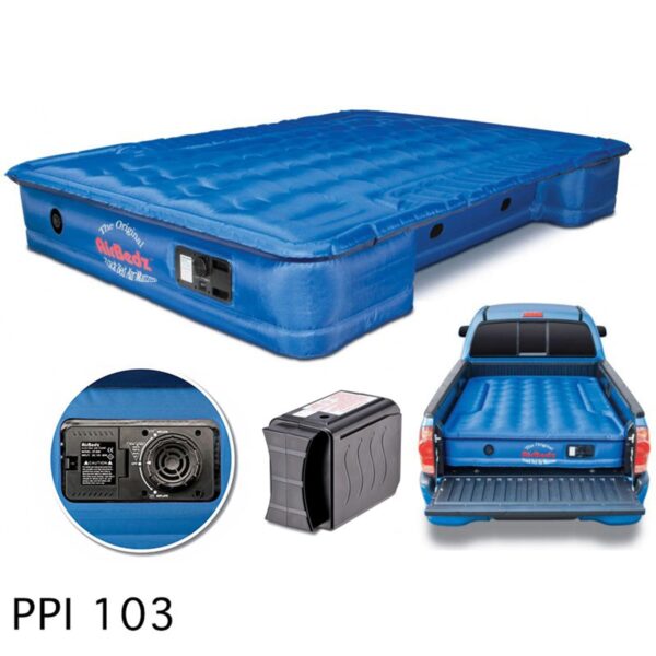 Pittman Outdoors PPI-103 AirBedz Mid Size 6.0 ft. - 6.5 ft. Short Bed with Built-in Rechargeable Battery Air Pump