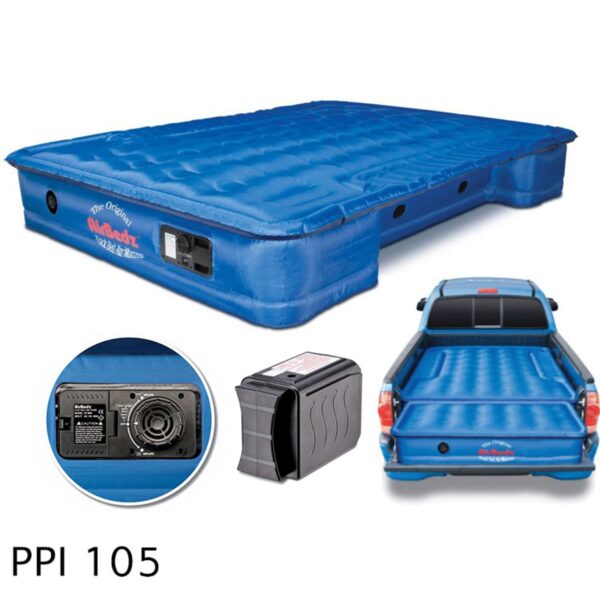 Pittman Outdoors PPI-105 AirBedz Mid Size 5 ft. - 5.5 ft. Short Bed with Built-in Rechargeable Battery Air Pump